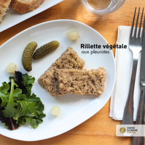 Photo de rillette végétale aux pleurotes